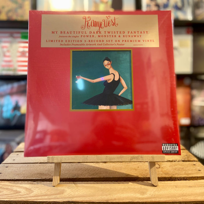 Kanye West My Beautiful Dark Twisted Fantasy Vinyl LP Deluxe Edition 2014