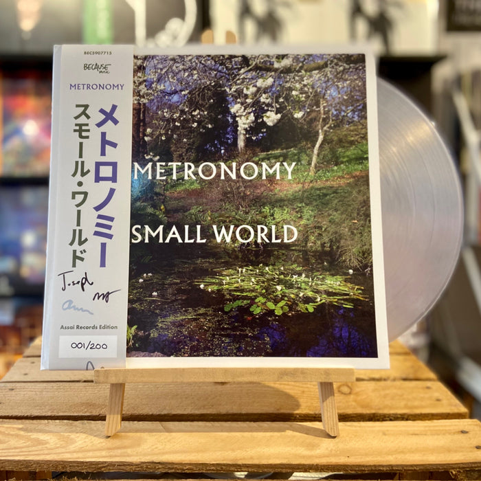 Metronomy Small World Vinyl LP Transparent Colour Assai Signed Obi Edition 2022