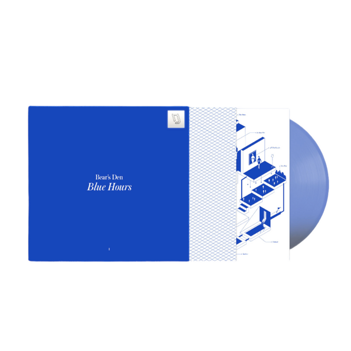 Bear's Den Blue Hours Vinyl 2022 Ltd Dinked Edition #170