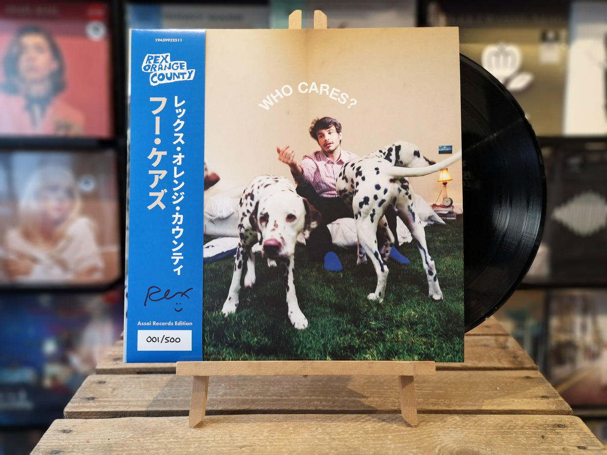 Rex Orange County - Who Cares? Vinyl LP Signed Assai Obi hot Edition Ltd 500