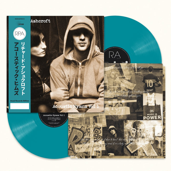 Richard Ashcroft Acoustic Hymns Vol. 1 Vinyl LP Turquoise Colour Assai Obi Edition 2021