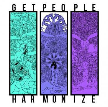 Get People Harmonize Indie Pop Rock Music 12'' Single Vinyl Brand New