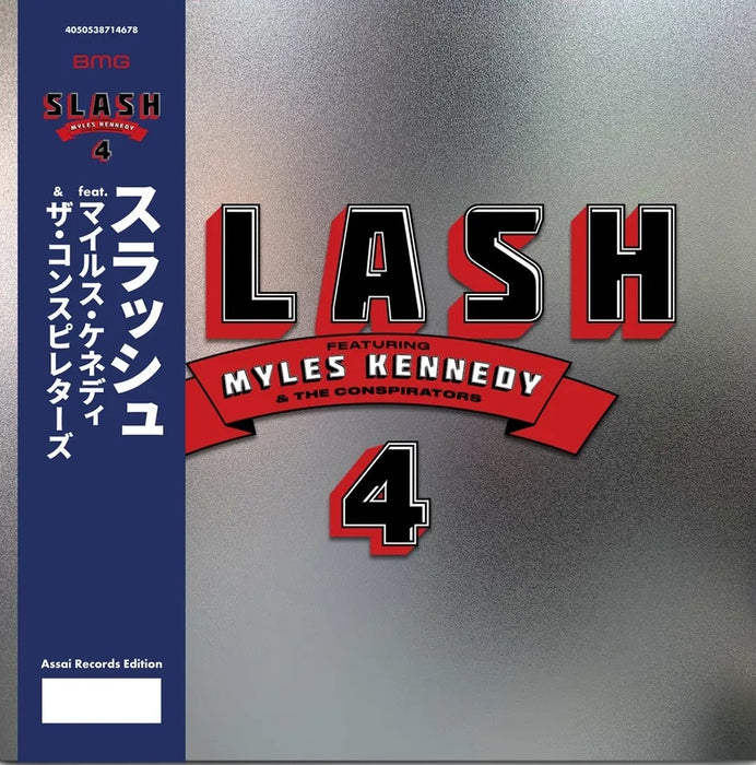 Slash Feat. Myles Kennedy And The Conspirators 4 Vinyl LP Blue Colour Assai Obi Edition 2022