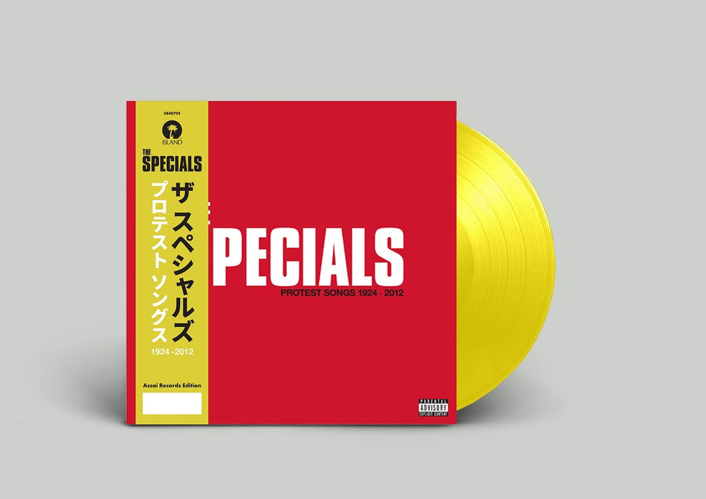 The Specials Protest Songs 1924-2012 Vinyl LP Yellow Colour Assai Edition 2021