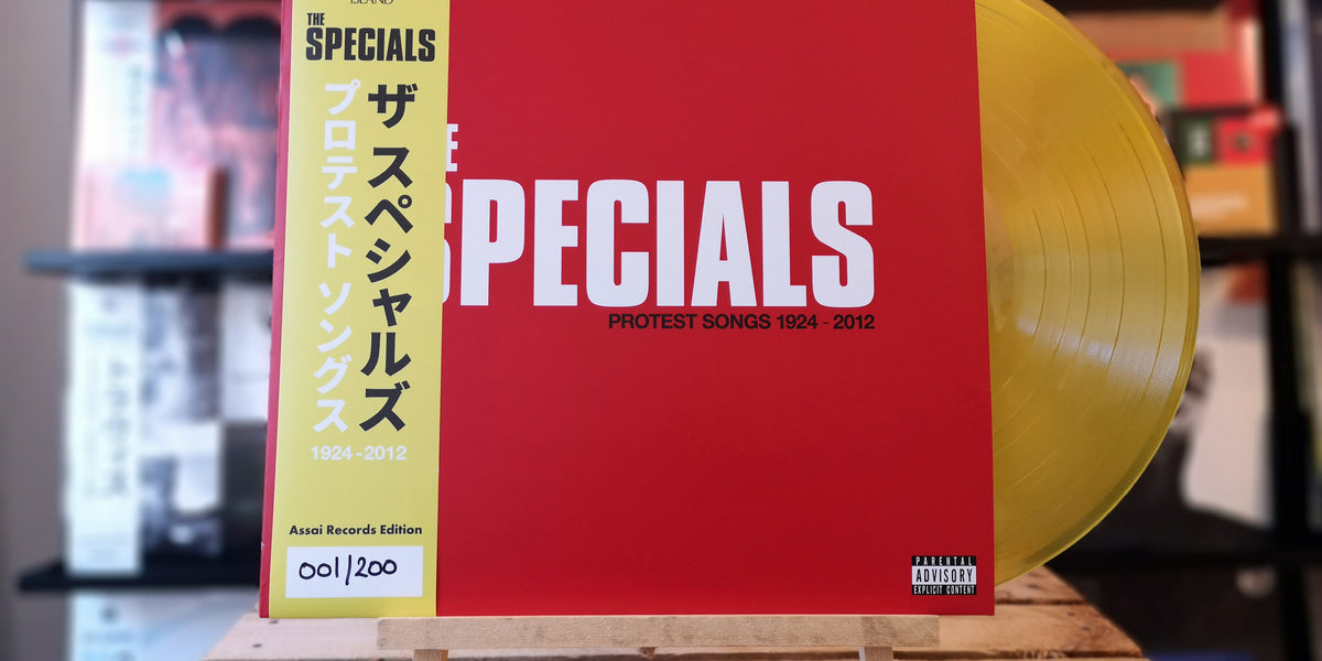 The newest Specials protest Songs signed vinyl