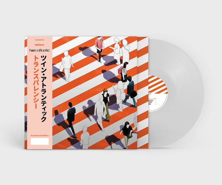 Twin Atlantic Transparency Vinyl LP Transparent Colour Signed Assai Obi Edition 2022
